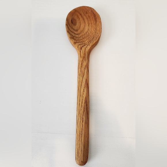 Other - Handmade Gorgeous Oak Spoon 11" long
